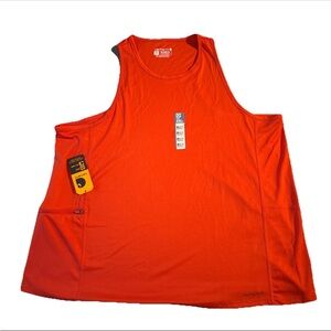 NWT Carhartt Orange Sleeveless Relaxed Fit Force Tank Top Women's 2XL